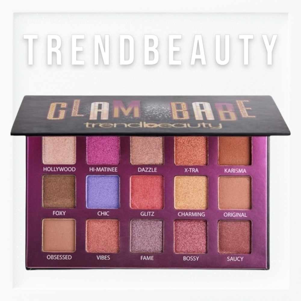 NWT Trendbeauty Glam Babe 15 Eyeshadow Palette